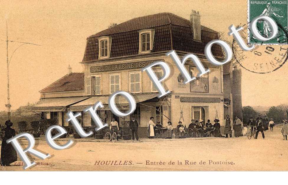 entree de la rue de Pontoise 