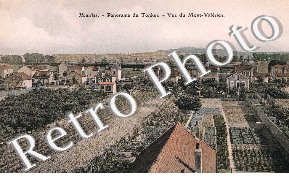 Panorama du Tonkin, vue du Mont Valerien