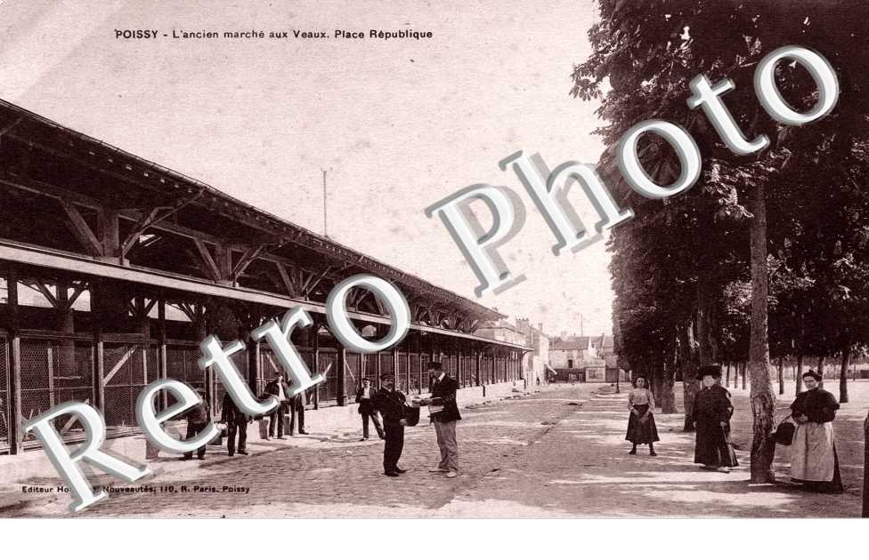 Ancien marche aux veaux - Place Republique