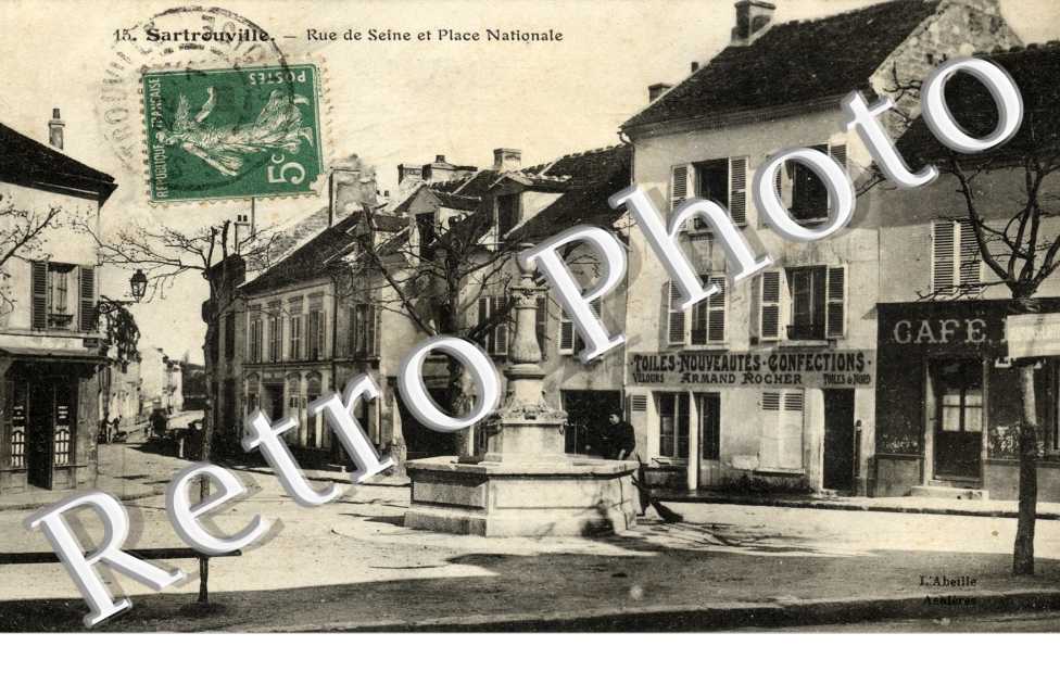 Rue de seine et place nationale