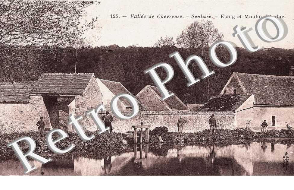 Etang et moulin d'Aulne