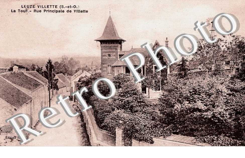 Leuze Villette - La tour - rue principale