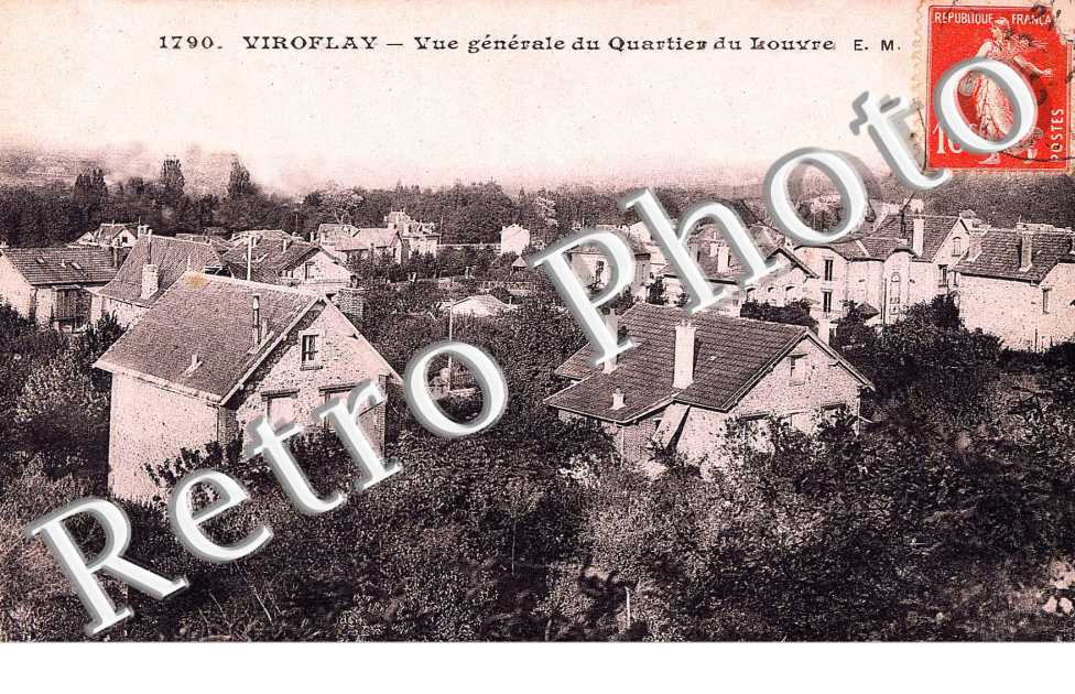 Vue generale du Quartier du Louvre