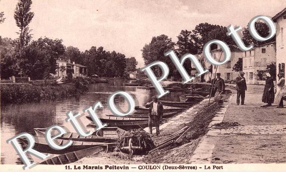 le marais poitevin, le port