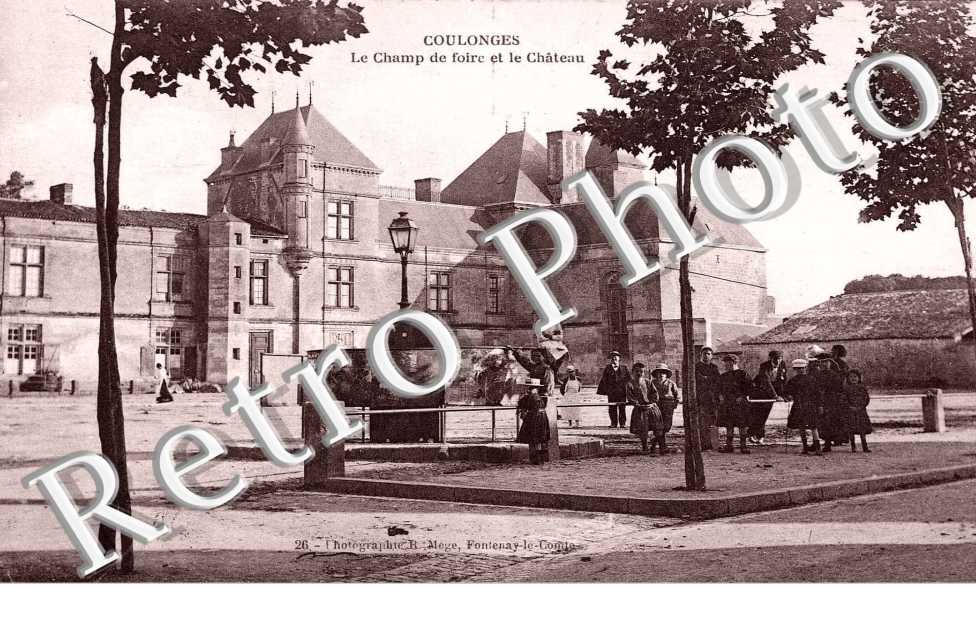 le champ de foire et le chateau