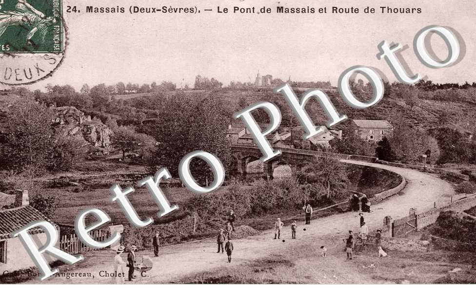 Le pont et Route de thouars