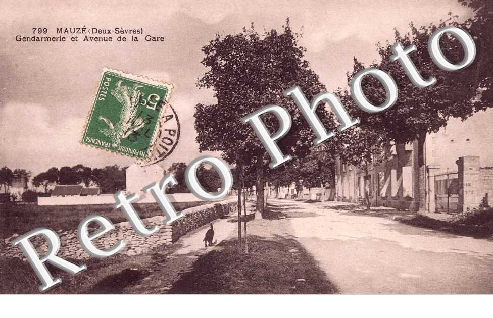 Gendarmerie et Avenue de la Gare
