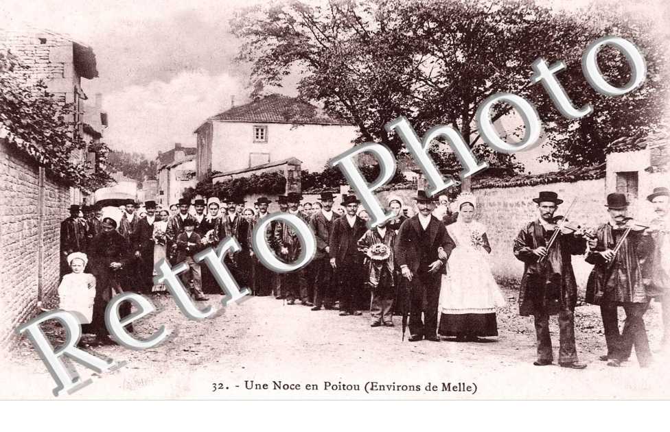 Une noce en poitou (environ de Melle)