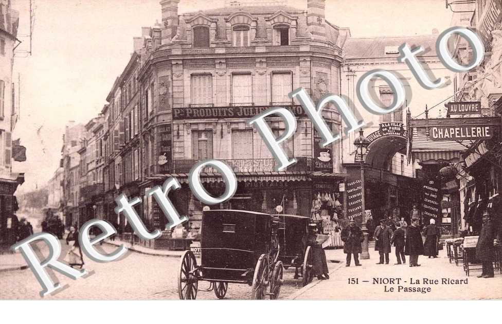 La rue ricard et le passage