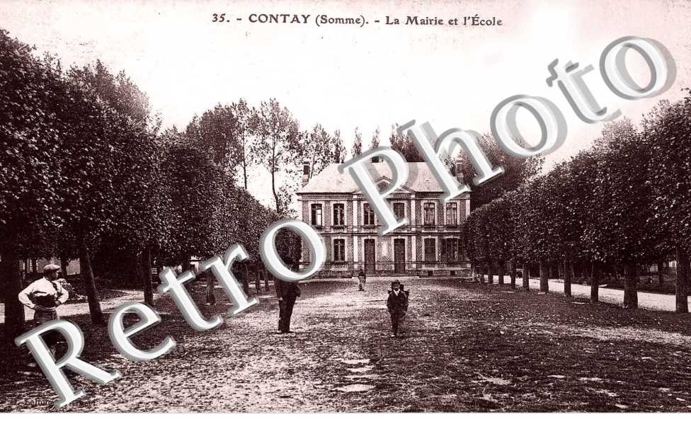 la mairie et l'ecole