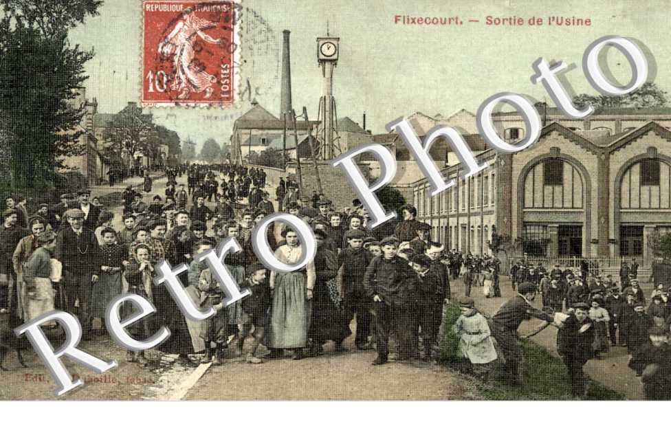 Sortie de l'usine