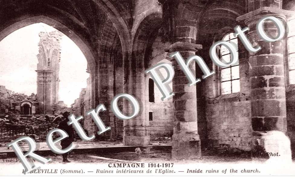 Ruines interieures de l'Eglise