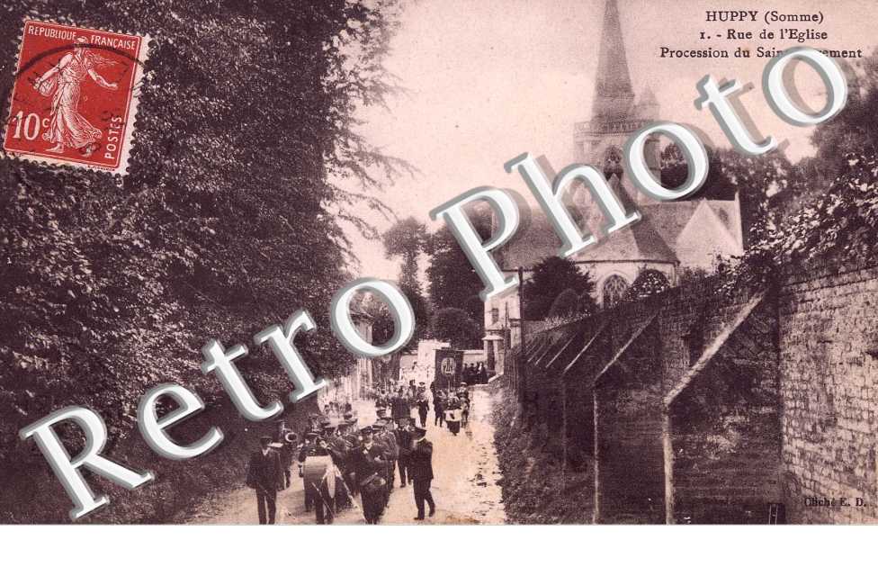 Rue de l'Eglise, Procession du Saint Sacrement
