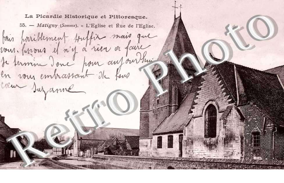 Eglise et rue de l'Eglise