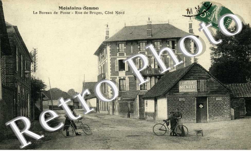 LE BUREAU DE POSTE - RUE DE BRUGES  cote nord