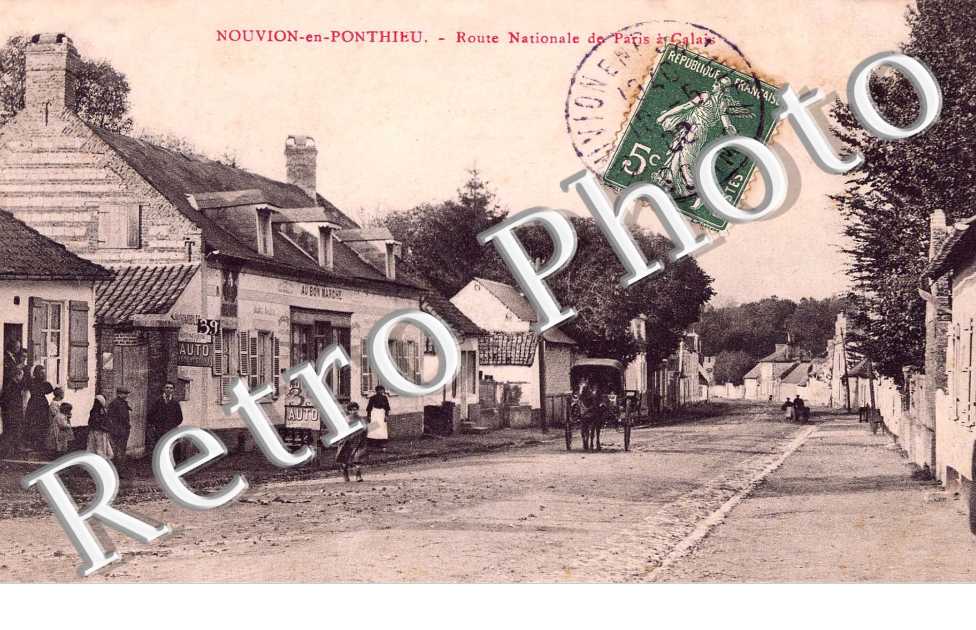 la route nationale de Paris a Calais