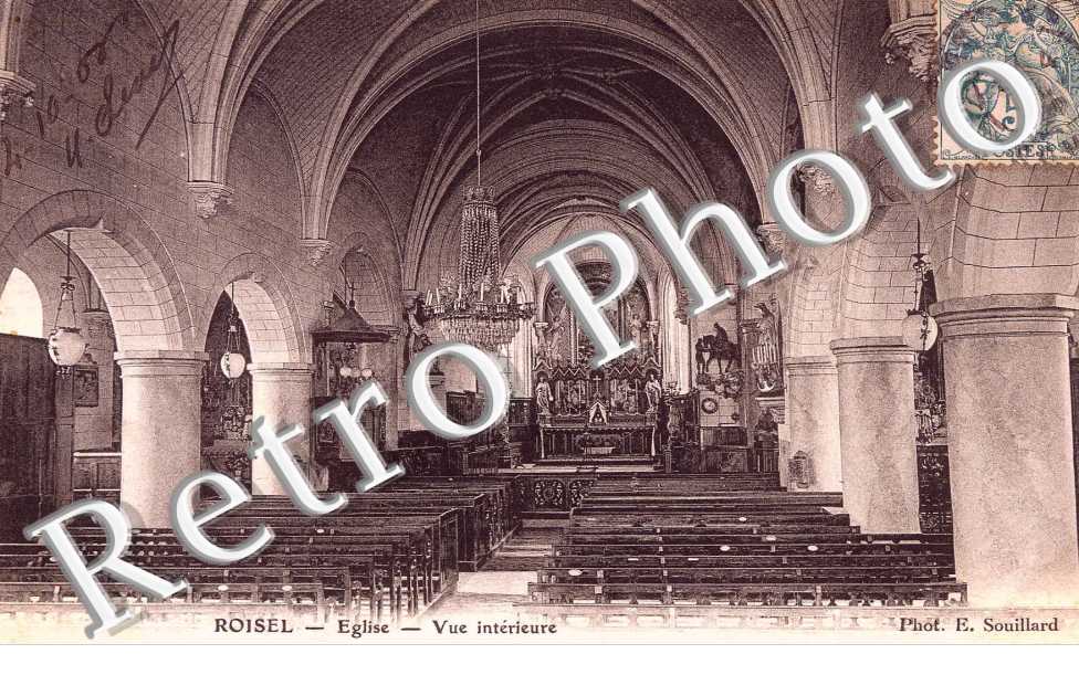 vue interieure de l'eglise