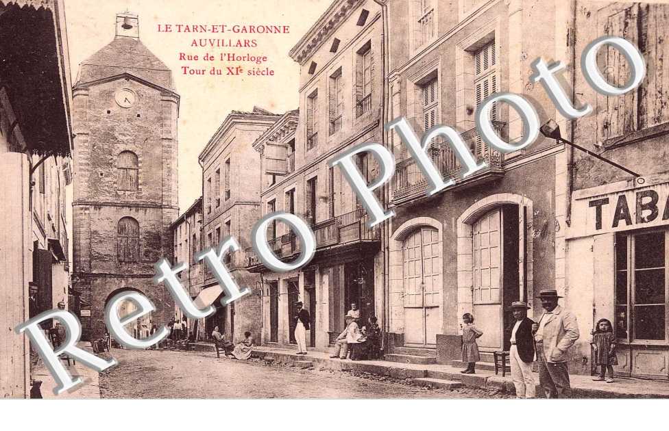 Rue de l'Horloge. Tour du XIe siecle