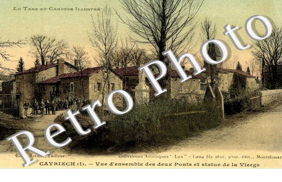 Les Deux Ponts et Statue de la Vierge