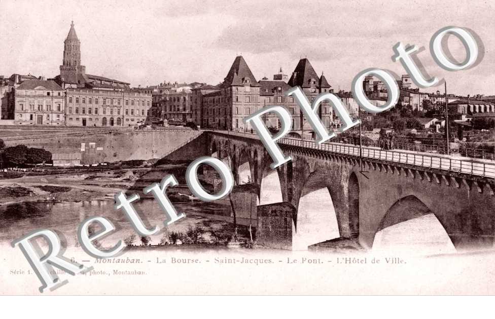 La Bourse - Saint Jacques - Le Pont - l'Hôtel de Ville