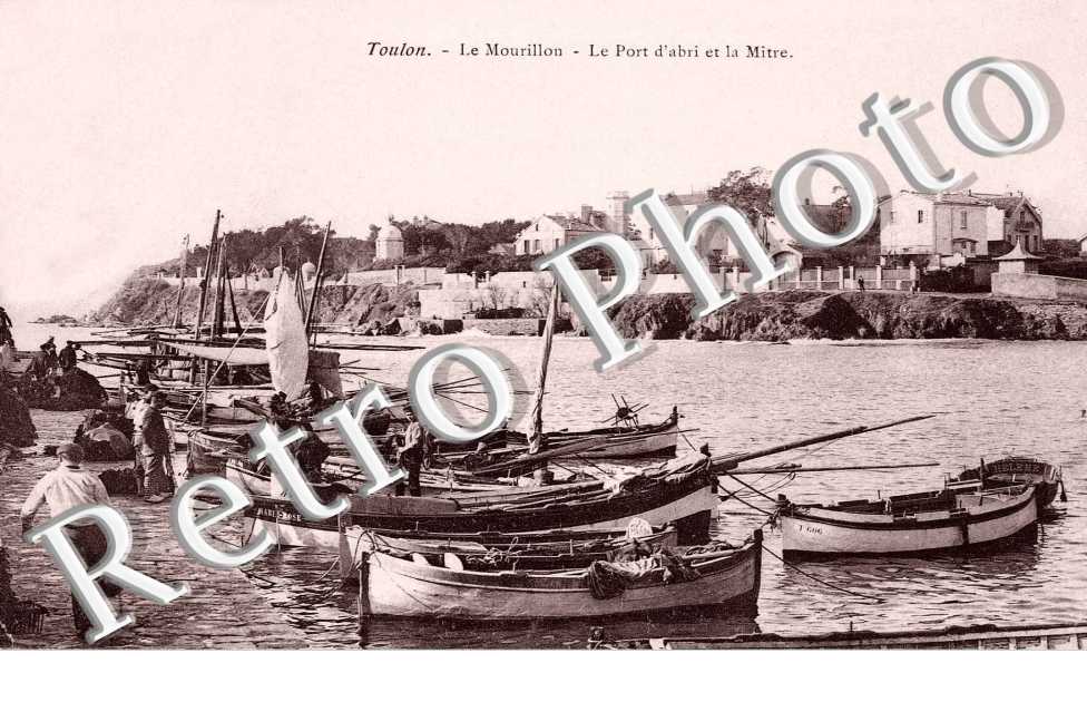 Le Mourillon, le Port d'Abri et la Mitre