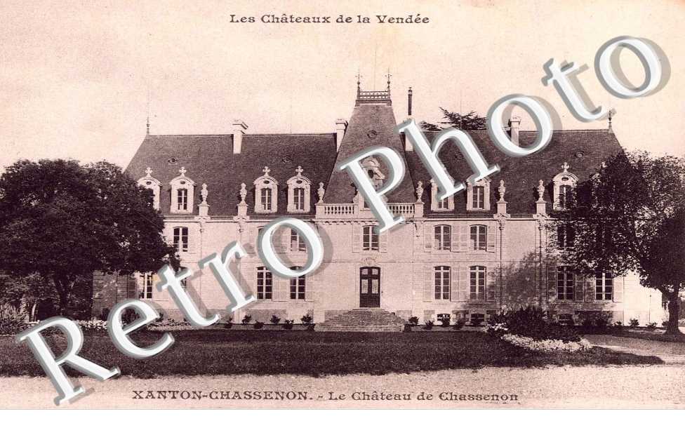 le chateau de Chassenon