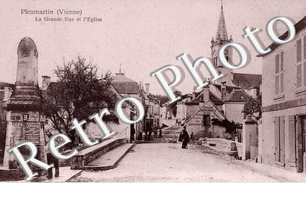 la grande rue et l'eglise