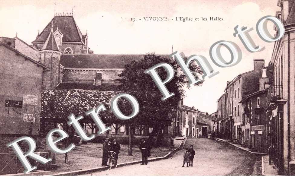 L'Eglise et les halles