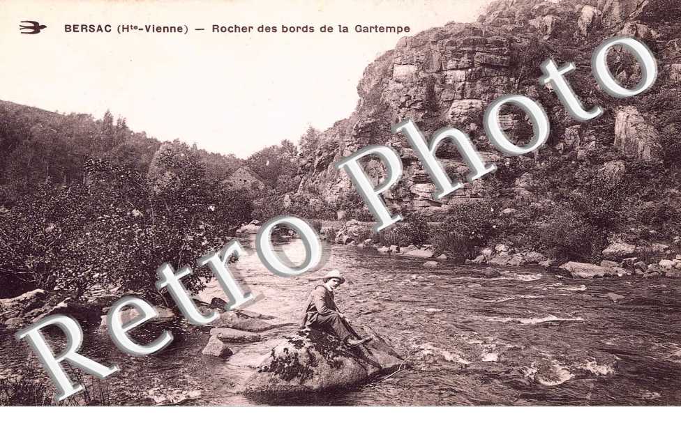 Rocher des bords de la Gartempe