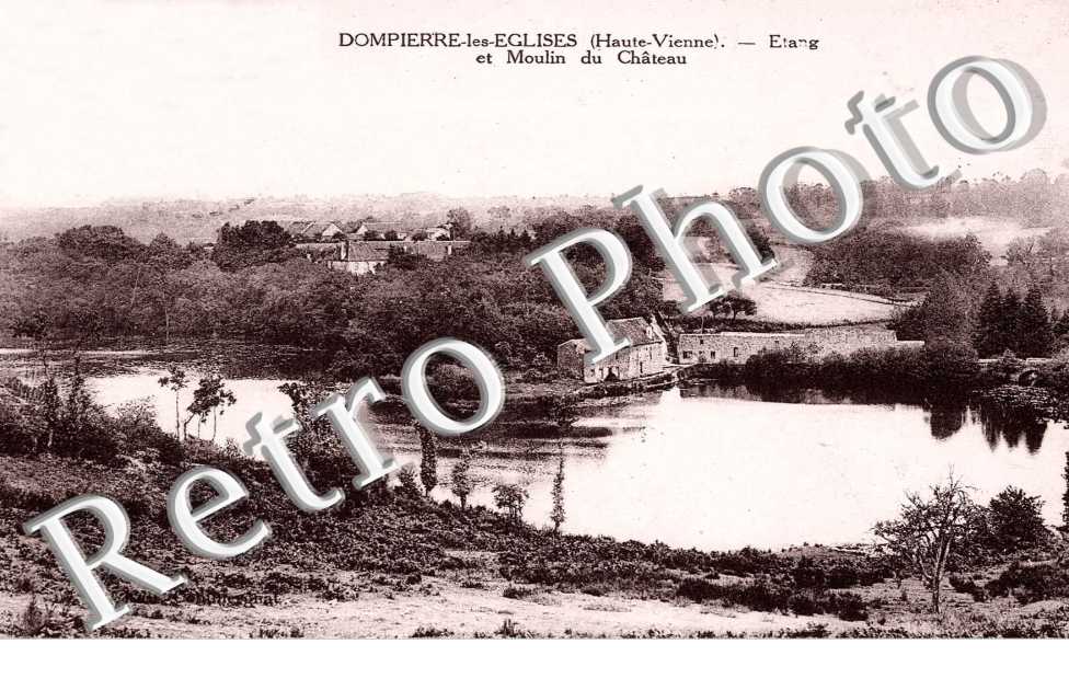 Etang et moulin du Château