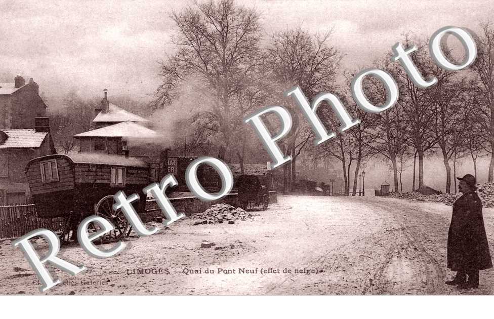 Quai du Pont neuf - Effet de neige
