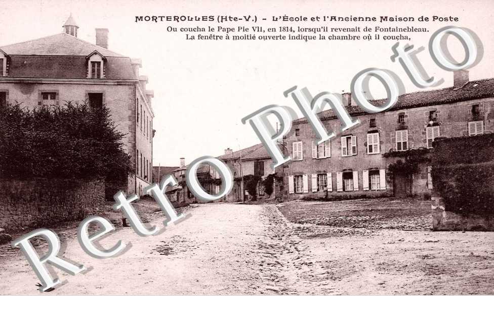 l'ecole et l'ancienne Maison de poste