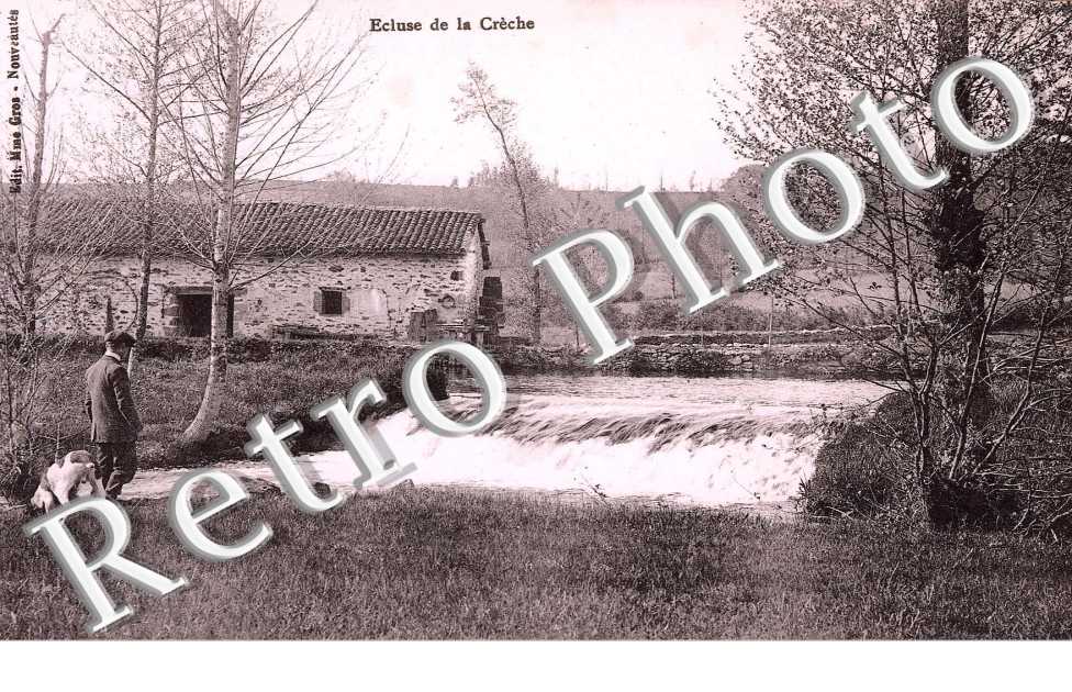 le Vincou, ecluse de la Creche