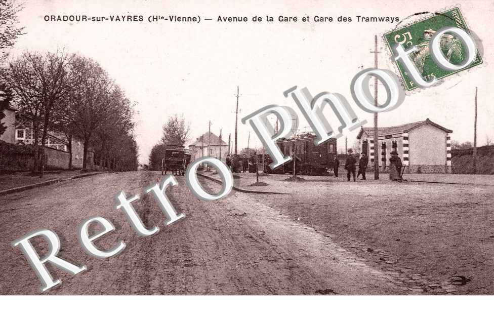 Avenue de la gare des tramways