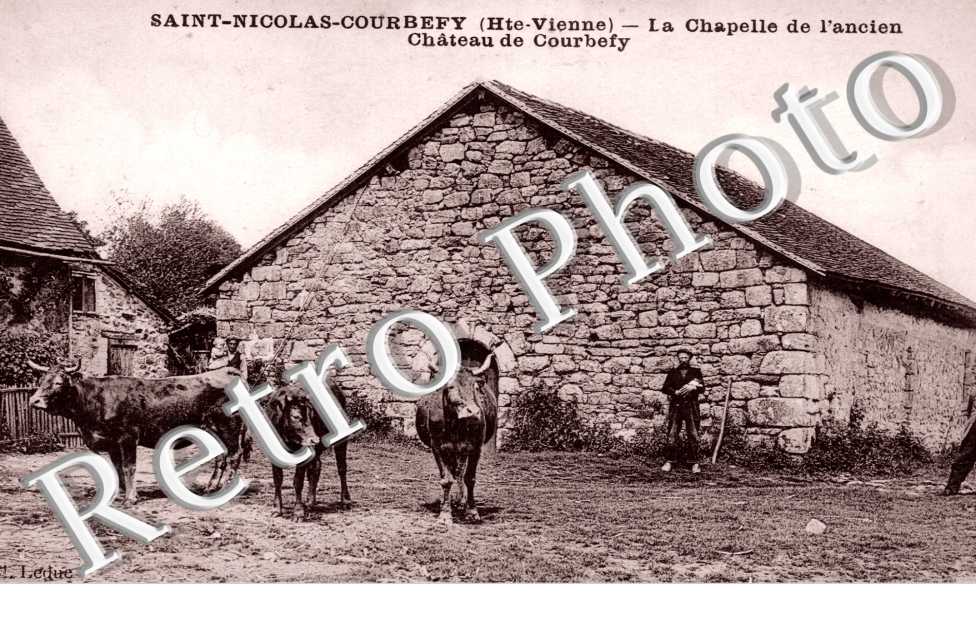 la Chapelle de l'ancien Chateau de Courbefy