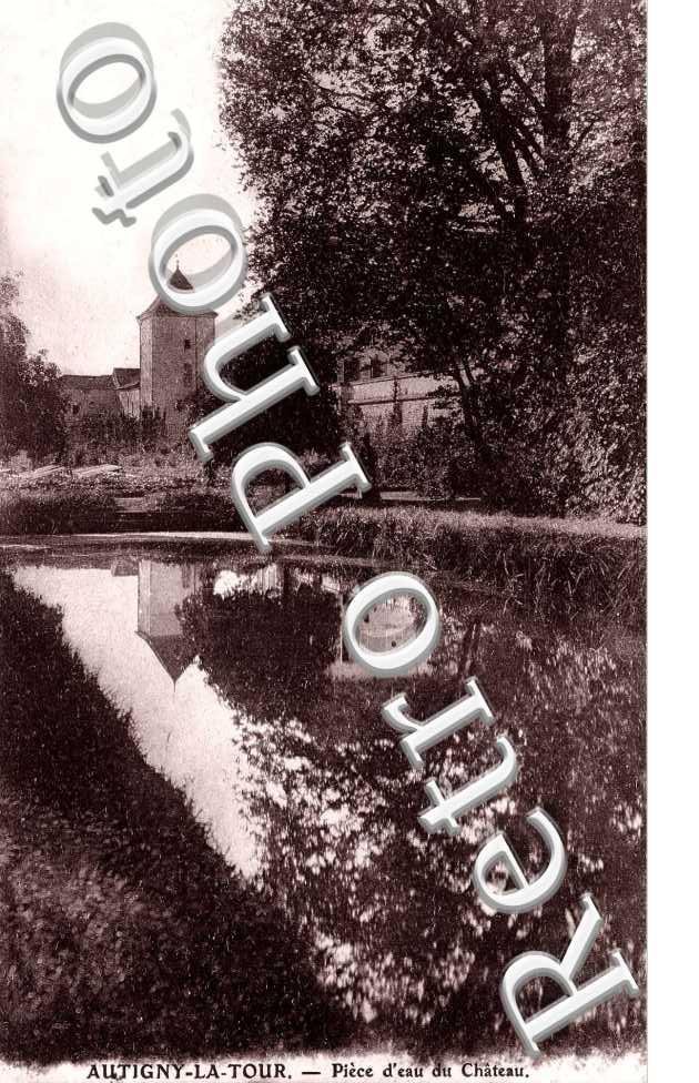Piece d'eau du chateau