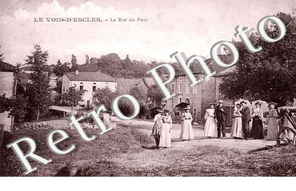 LE VOID D'ESCLES la rue du pont