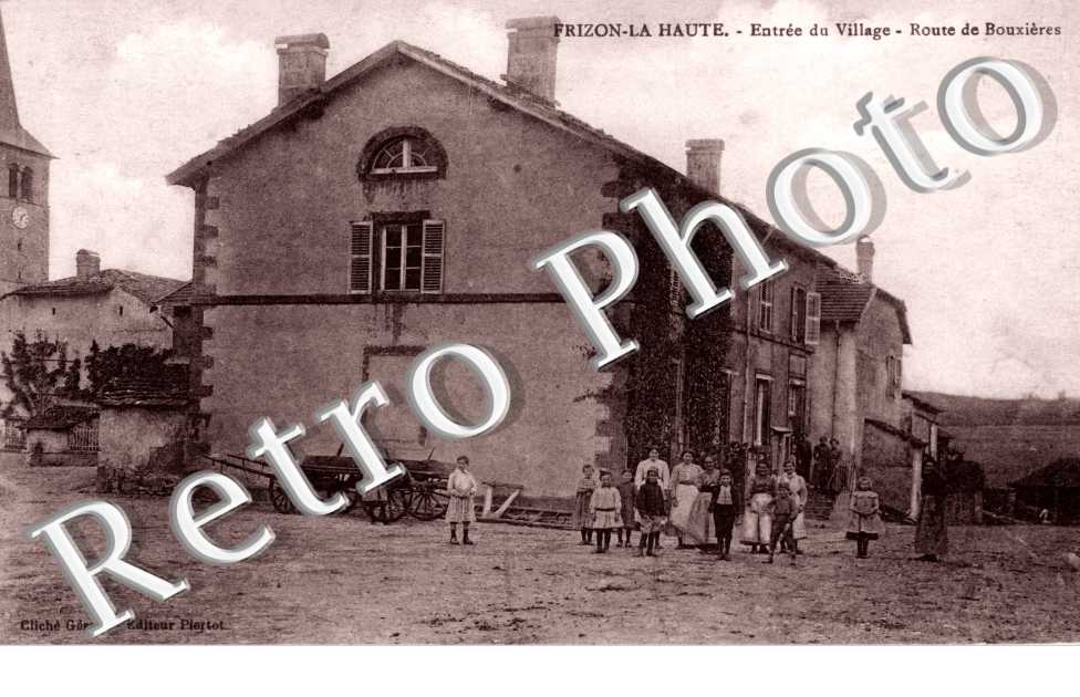 Entree du village - Route de Bouxieres