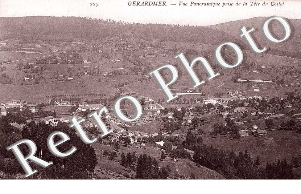  VUE PANORAMIQUE PRISE DE LA TETE DU COSTET
