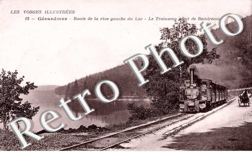  Route de la rive gauche du lac - le tramway de remiremont