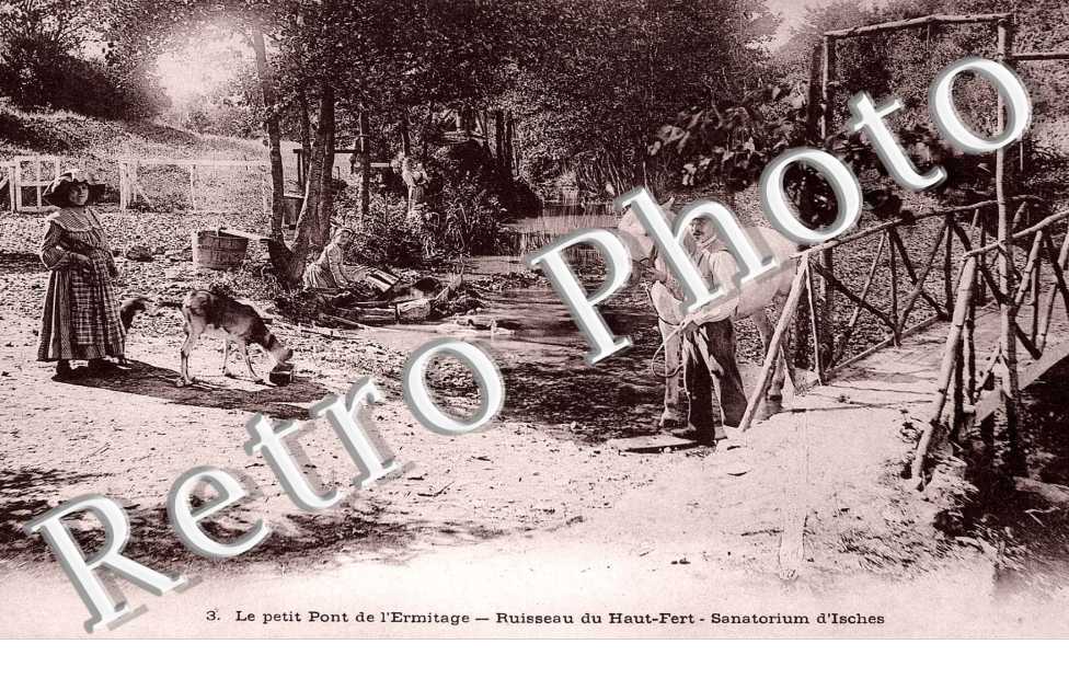 Ruisseau de Haut-Fert - sanatorium  - petit pont de l'ermitage