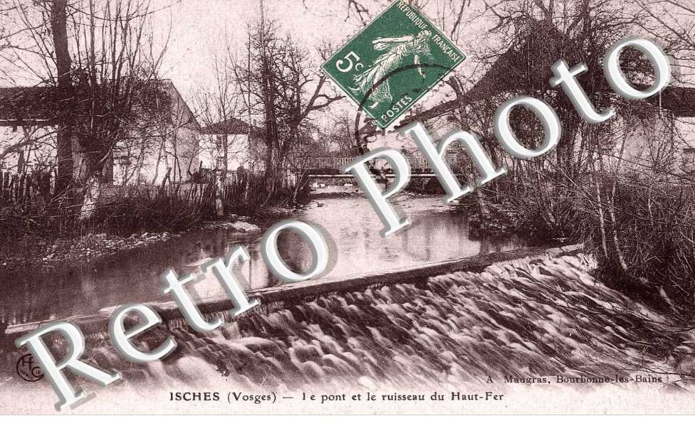 Le pont et le ruisseau du Haut-Fer