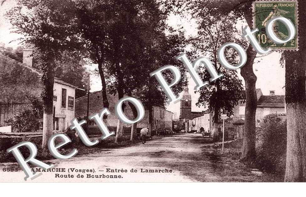 Entree de Lamarche - route de Bourbonne