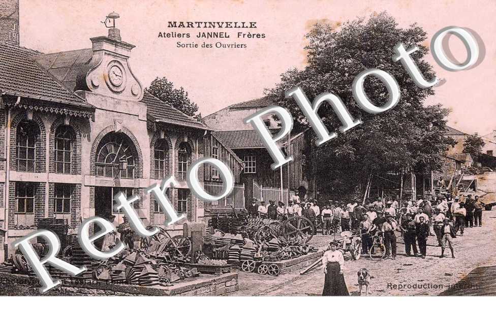 Atelier Jannel freres - sortie des ouvriers