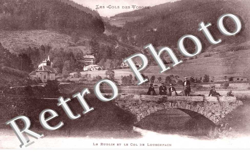 Le Rudlin et le col de Louschpach