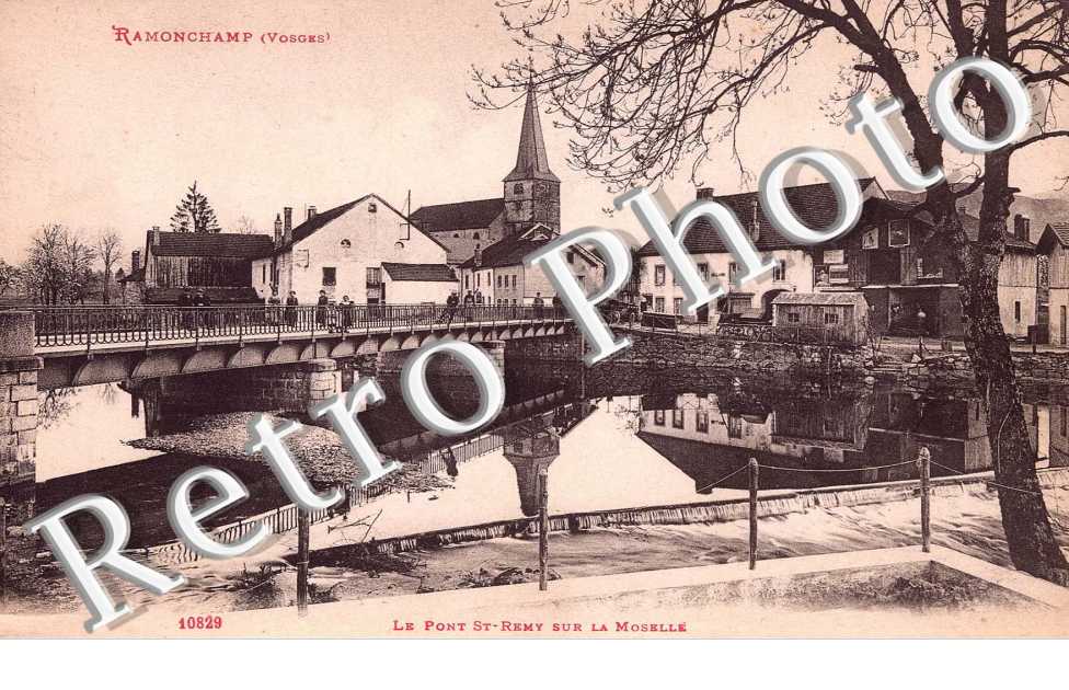 Le pont Saint Remy sur la Moselle