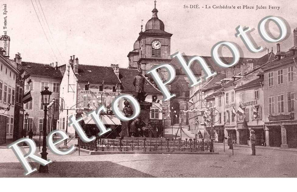 la cathédrale et place Jules Ferry