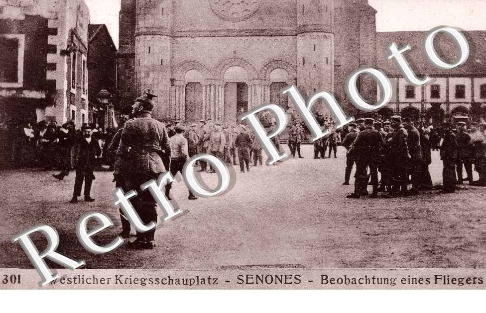 Westlicher Kriegsschauplatz - beobachtung eines Fliegers