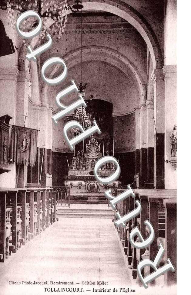 Interieur de l'Eglise