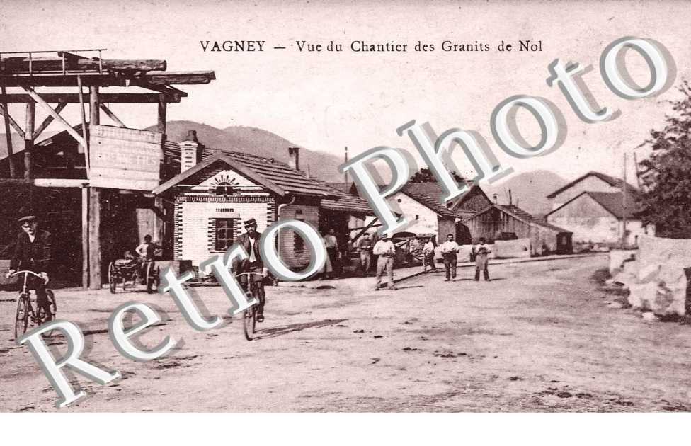 vue du chantier des granits de Nol